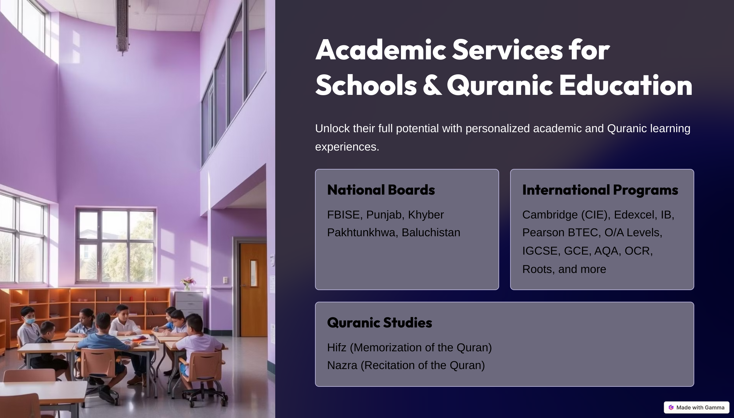 Premium Tutoring Services